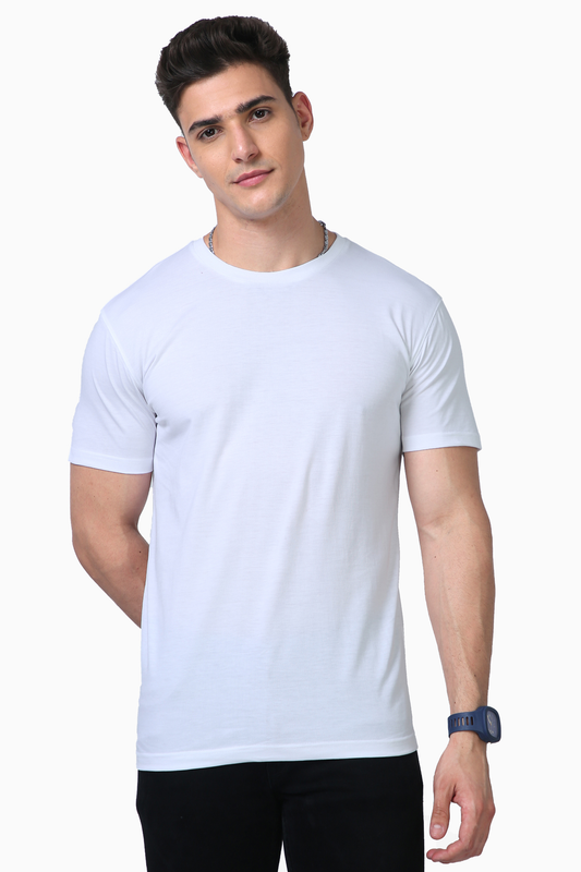 BILLIK- SOLID WHITE Unisex Supima T-Shirts